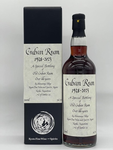 Cuban Rum 1978/44 years old